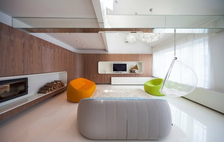 cadeira suspensa-sala-móveis-loft