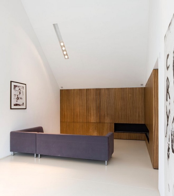 design minimalista na sala de estar