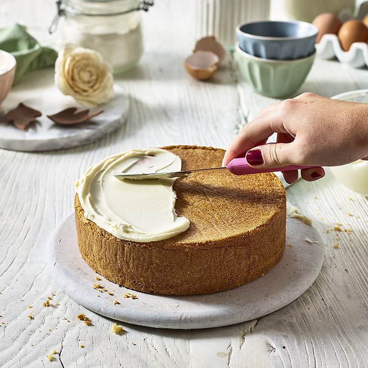 Cobertura de torta com cobertura de espelho Bolo de Espelho com Creme