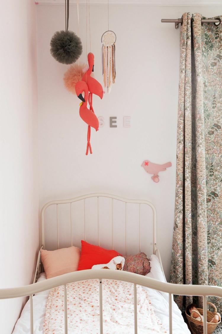 flamingo decoração ideias quarto infantil para brinquedos macios de meninas