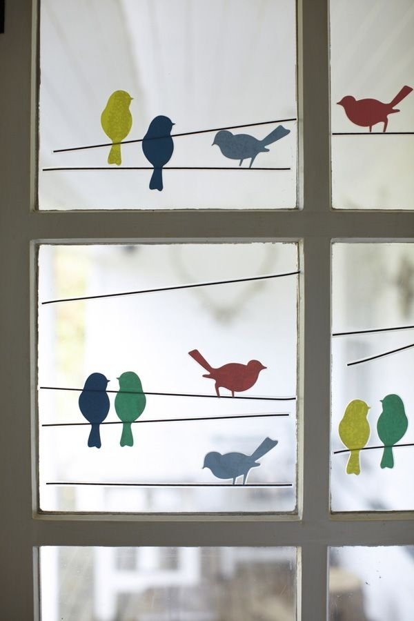 pássaros-sentado-no-fio-aplicativos-janela-fotos-ideias-mexendo-com-crianças
