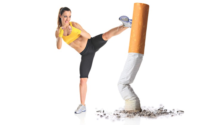 treinar sem fumar para mais resistência com fitness sem fumaça de cigarro
