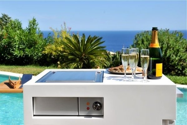 Use mini bar de jardim MOVE cozinha ao ar livre