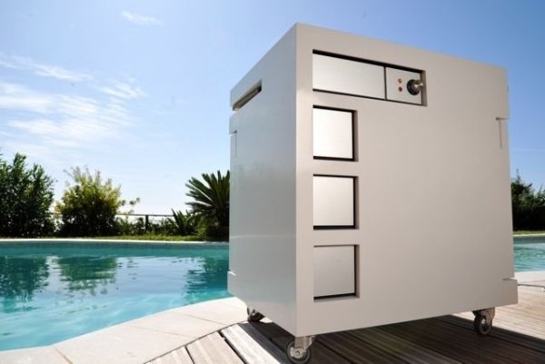 Mini cozinha compartimentos de armazenamento de aço inoxidável refrigerador