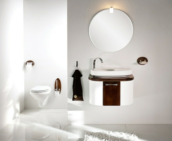 Tendências de ideias de design de móveis de banheiro 2013