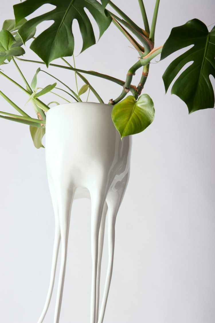 laca de alto brilho com revestimento epóxi moderno para vasos de flores