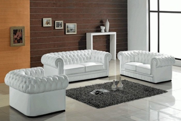 sofá-suíte-couro-branco-capitonê-padrão-acolchoado-Hokku-Designs-Madeline