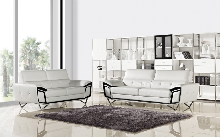Conjuntos-sofás-modernos-moldura de metal branco-Creative-Móveis-Kaya-coleção de sala de estar