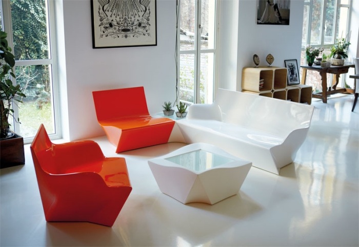 Conjuntos-sofás-modernos-branco-vermelho-alto-brilho-Slide-Design-Kami-coleção de sala de estar