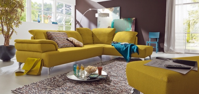 conjuntos de sofás modernos-sala de estar-coleção-mostarda-amarelo-conjunto de almofadas de sofá