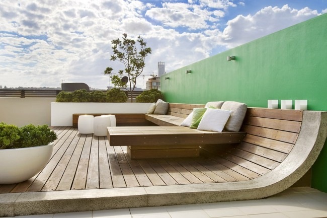 empresa de design de design de terraço na cobertura muitas ideias