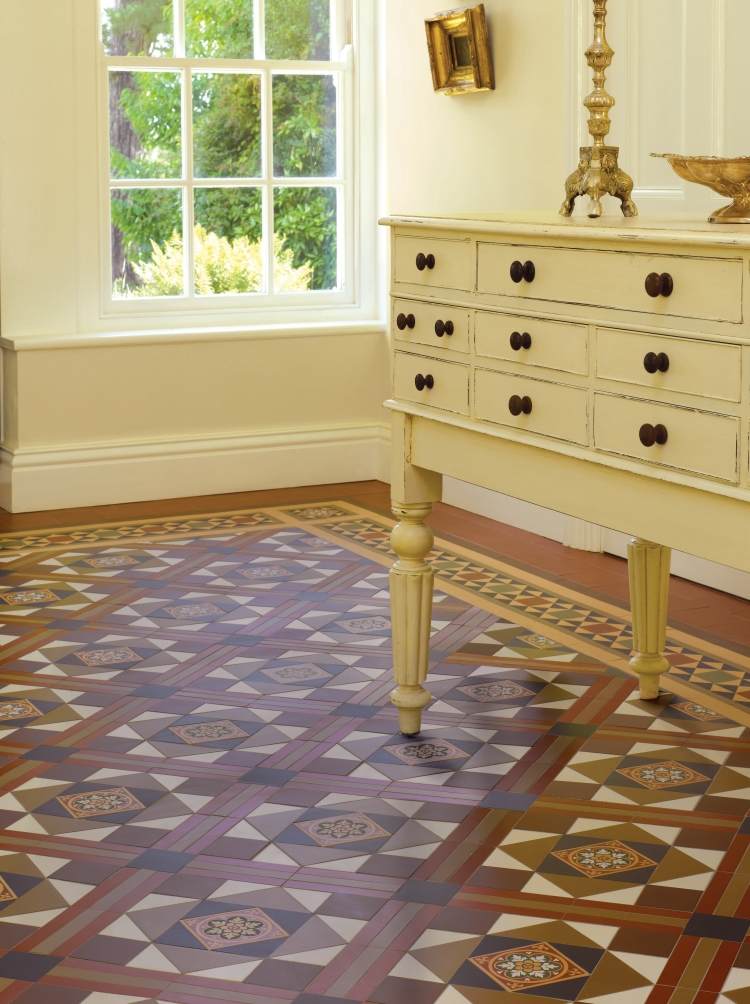 modern-tiles-corridor-old-building-brown-white-modules-terracota-aparador