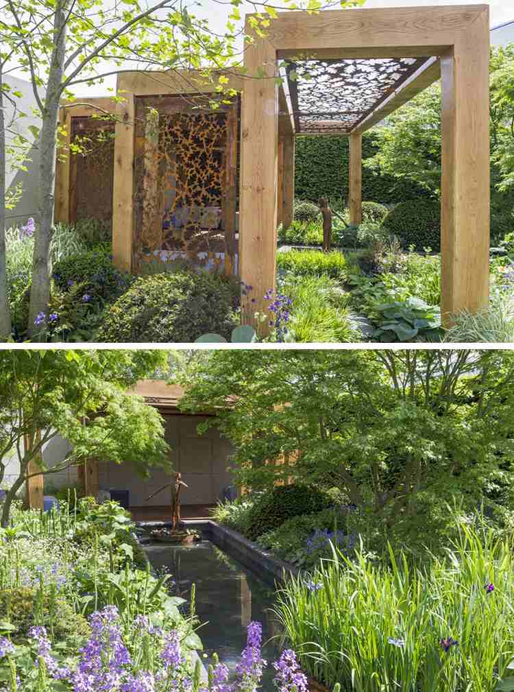 moderno-jardim-jardim-design-tendências-jardim-portão-corten-aço-madeira