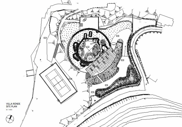 projeto de casa moderna do Japão - planta