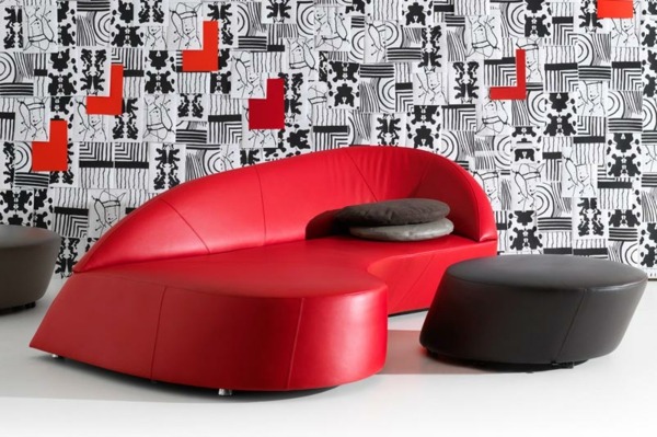 design de móveis elegantes e elegantes - sofá moderno
