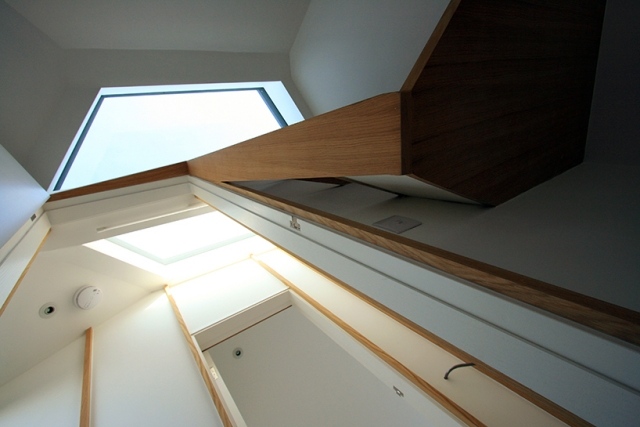 telhado de apartamento duplex claraboias telhado