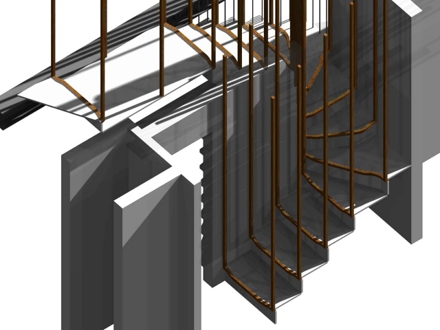 Wovennest Atmosstudio apartamento modelo escadas de renovação madeira