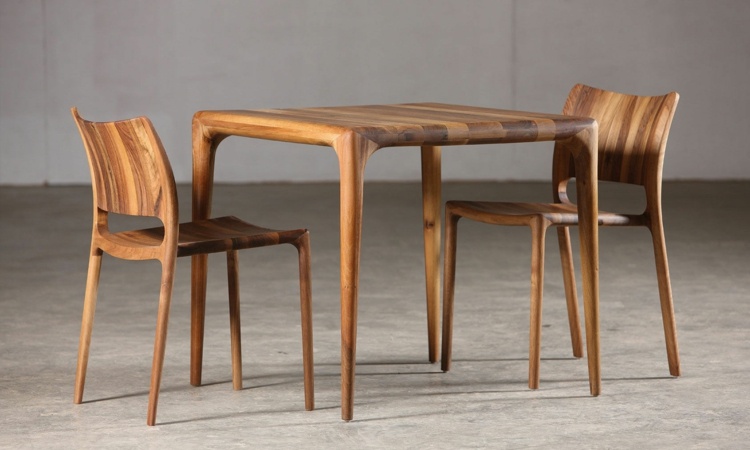 móveis de madeira maciça para sala de jantar cadeiras latus-original-forma-quadrada