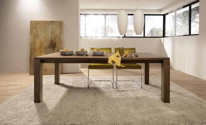móveis modernos de madeira maciça para sala de jantar retangular-mesa de jantar-ET-1400-Huelsta