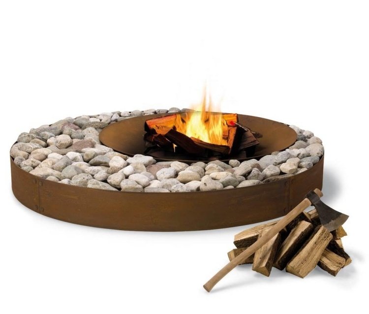 zen-outdoor-lareira-moderno-redondo-design-fogo-tigela-aço inoxidável-ferrugem-ak47