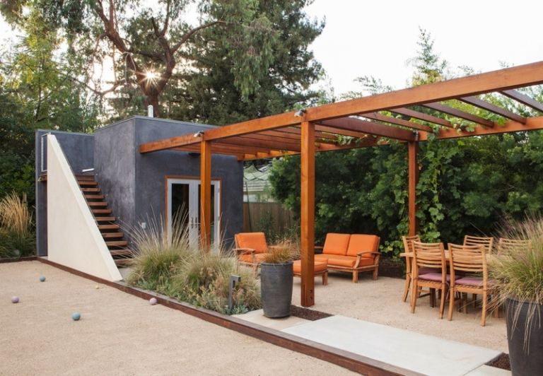 design moderno-pergola-assento-jardim-casa