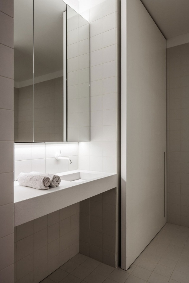 pequeno apartamento moderno remodelando banheiro belga design minimalista