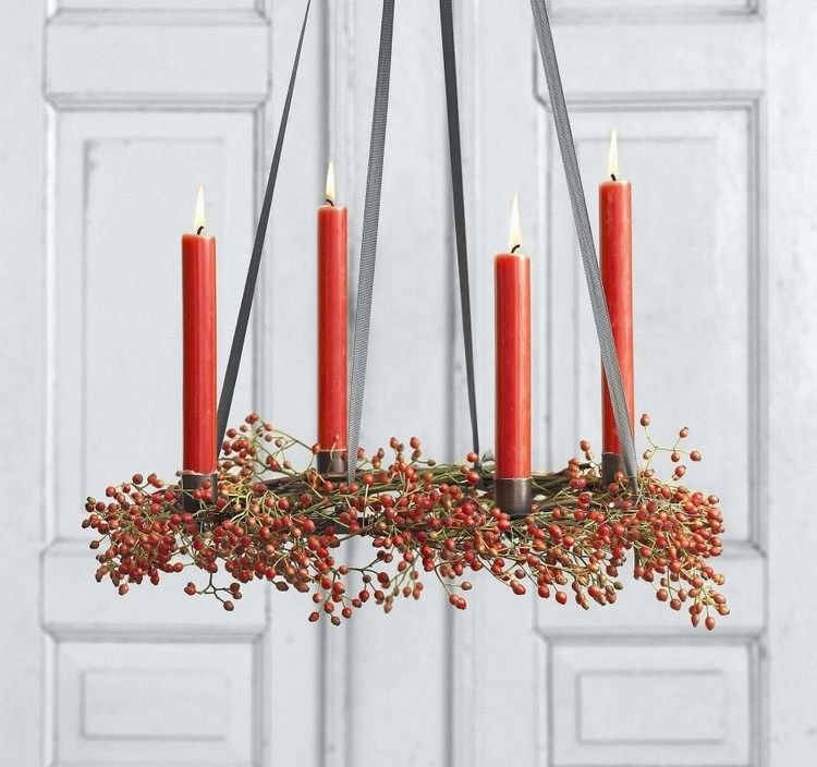 moderna-advento-coroa-pendurada-advento-coroa-moderna-artificial-berry-branches-red-candles