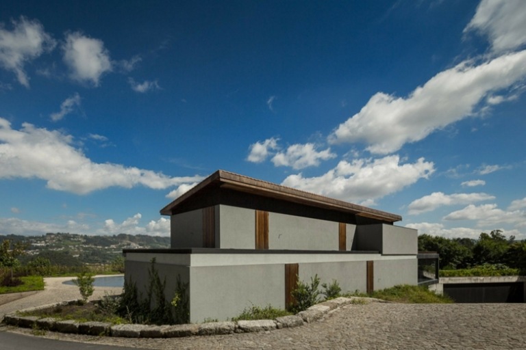 Ideias de extensão de construção minimalista em estilo country moderno