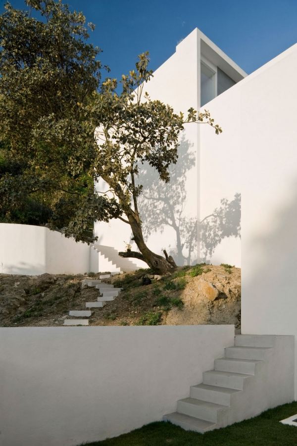 Moradia na encosta mexico agraz arquitectos paisagem montanhosa