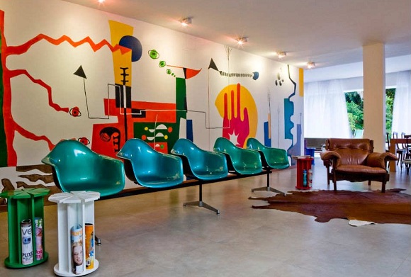 decoração de parede interessante