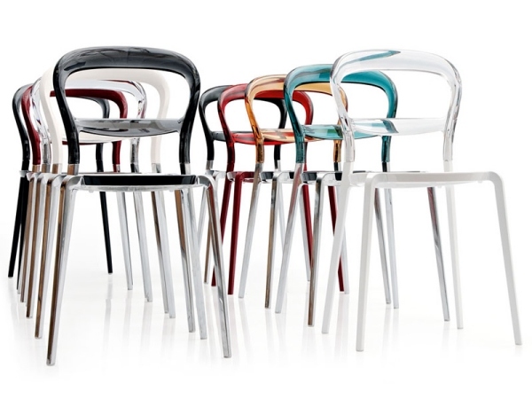 Cadeiras de design de móveis modernos