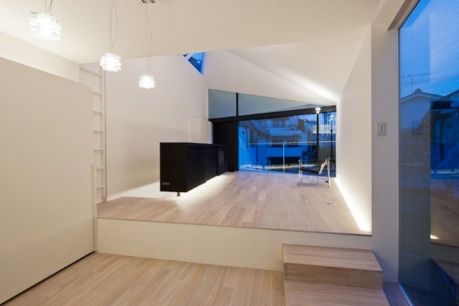prédio de apartamentos moderno Apollo architects minimalismo design de interiores