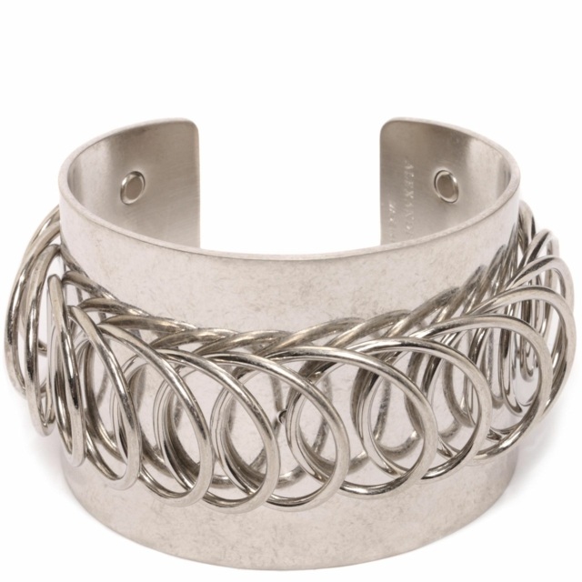 Elementos de corrente de pulseira de prata brilhante