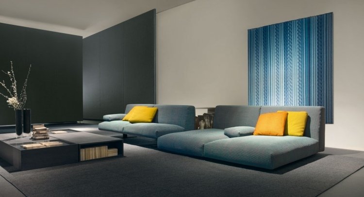 modular-sofá-design-design-elegante-cinza-estofamento-deco-almofadas-ocre