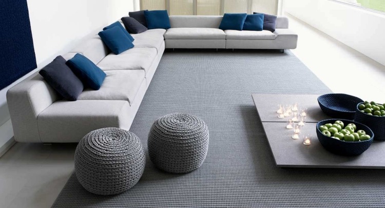 modular-sofa-design-design-white-light grey-simple-large-living room