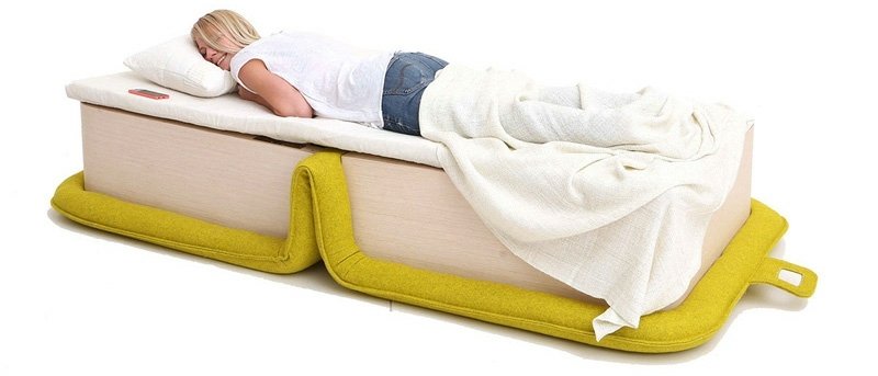poltrona design confortável cama de dormir apartamento estúdio ideia de móveis