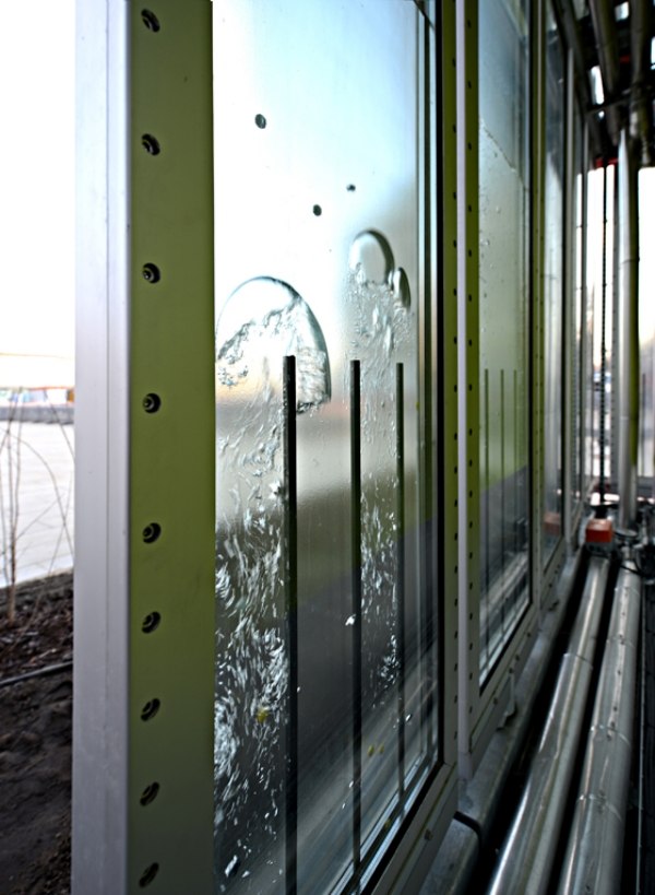 Projeto piloto sustentável de fachada bio adaptativa Hamburgo International Building Exhibition