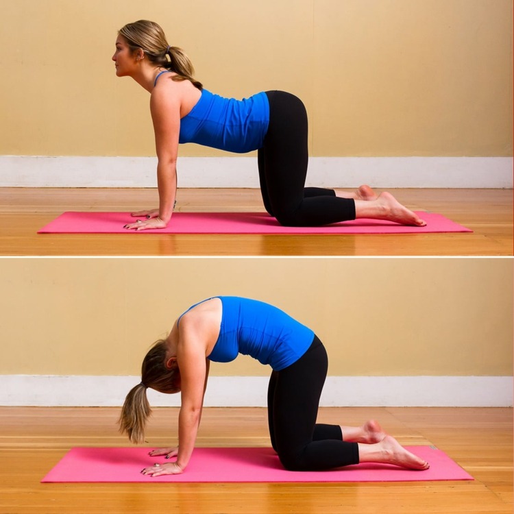 Dor no pescoço quais exercícios fazem ioga para dor nas costas