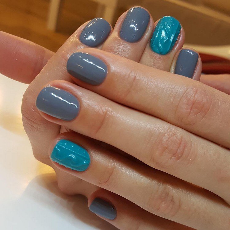 desenho de unhas-inverno-faça-você-mesmo-sotaque-unha-padrão de tricô