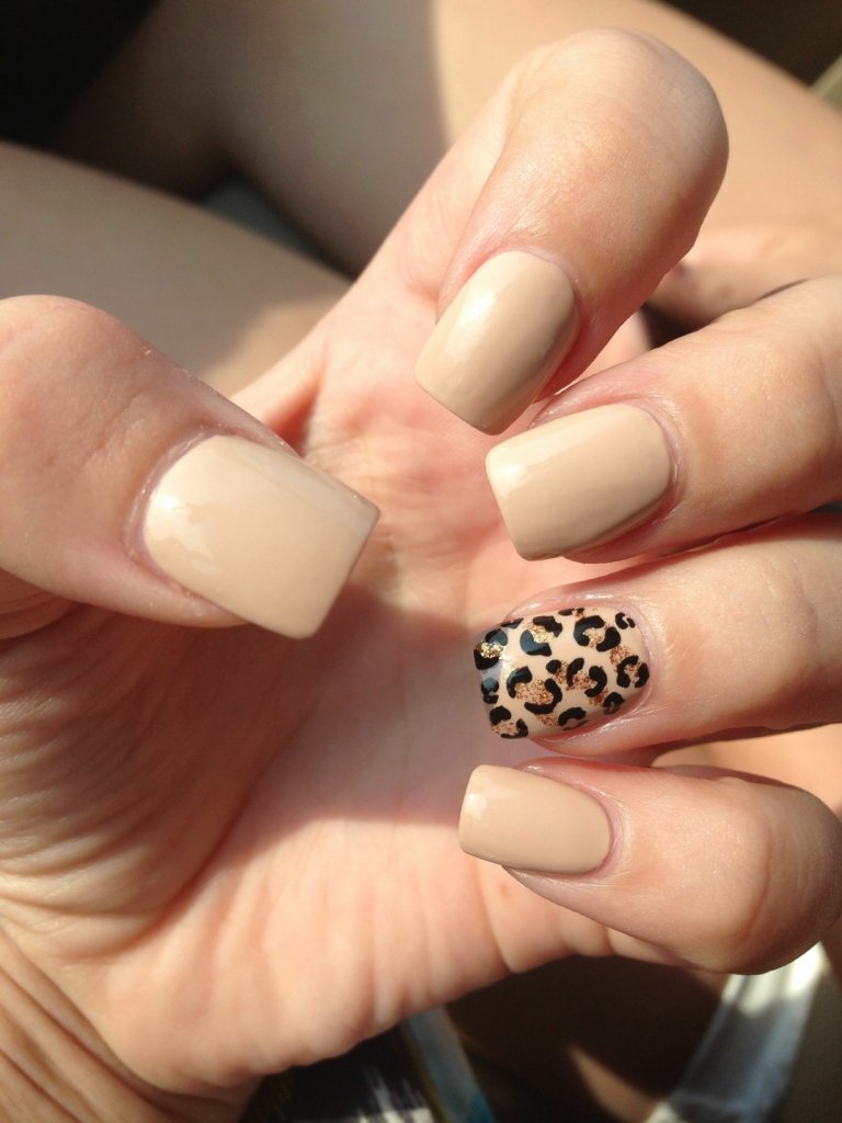 Mesmo os iniciantes podem facilmente pintar o padrão de leopardo