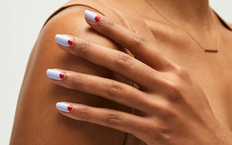 Pintando unhas com ideias para iniciantes para o verão