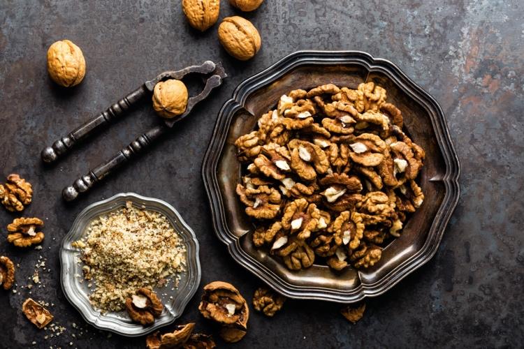 alimentos ácidos graxos ômega 3 nozes veganas