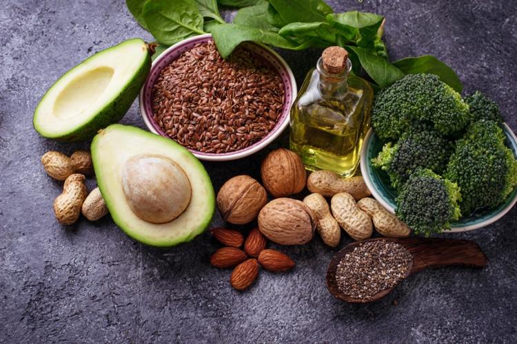 ácidos graxos ômega 3 em uma dieta vegana