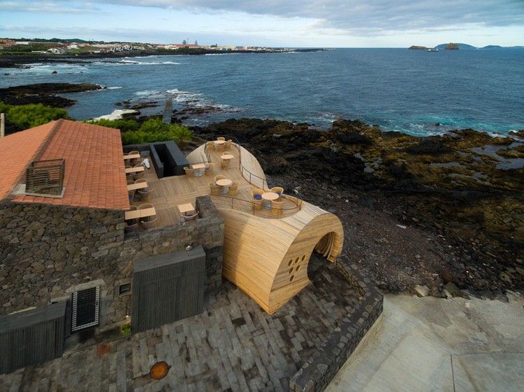 orgânica-arquitetura-cultivo-pedra-construção-costa do mar