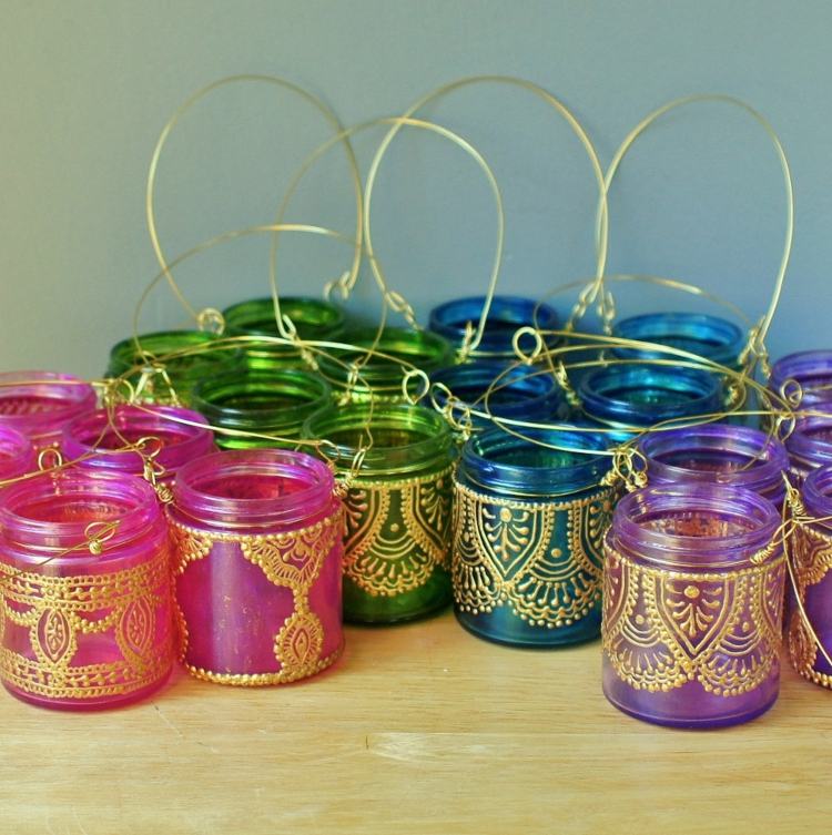 oriental-decoração-lanternas-colorido-marroquino-cores-ouro