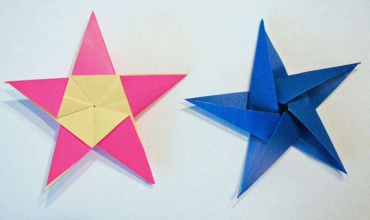 origami-natal-estrela-dobramento-instruções-cinco-pontas-dobra-mexer