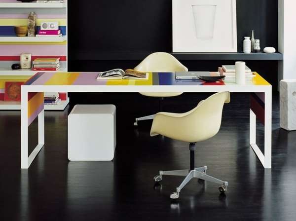 Ideias de design de móveis de escritório modernos