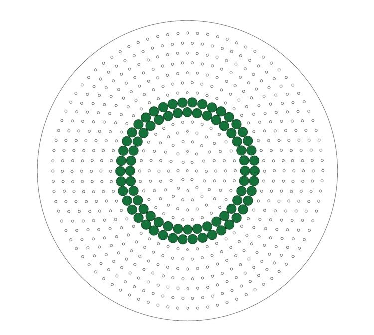 modelo 3d vaso de flores feito de contas de ferro decoração de Páscoa para fazer você mesmo