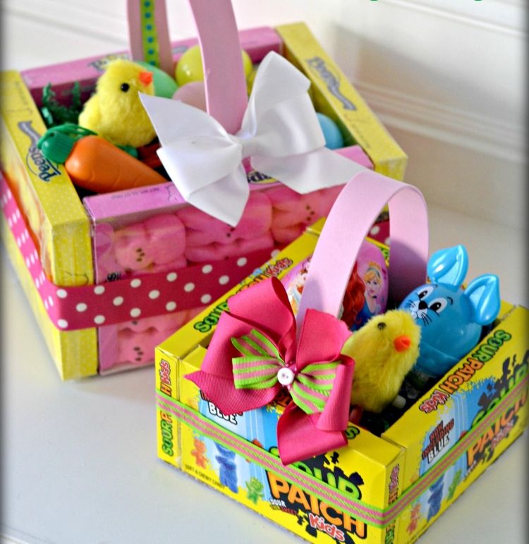 Easter-gifts-tinker-Easter-basket-ideas-sweets-box-make-yourself-decorate