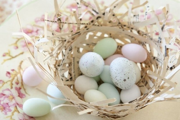 Ideias para decoração de ovos coloridos de longa duração